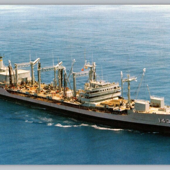 Postcard  Unposted  Warships [Oilers] Lot of 8 Historic Collection #1173 - Picture 3 of 16